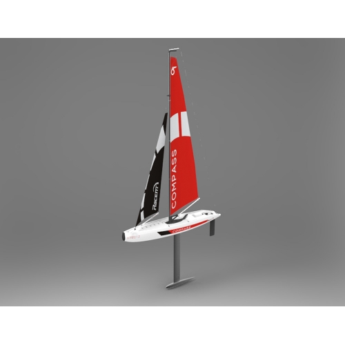 Volantex RC COMPASS RG65 class competition sailboat 650mm 791-1 RTR
